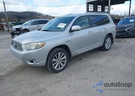 2009 Toyota Highlander Hybrid Limited z USA, uszkodzony, nr VIN JTEEW44AX92036189
